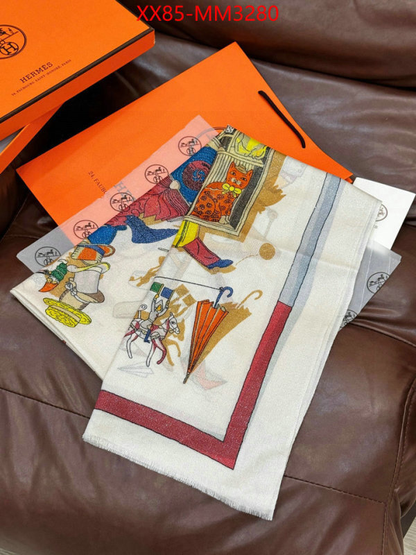 Scarf-Hermes quality aaaaa replica ID: MM3280 $: 85USD