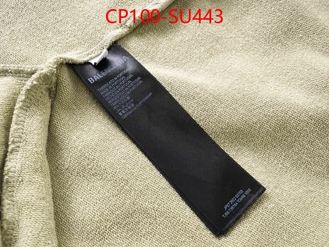 Clothing-Balenciaga ID: SU443 $: 100USD