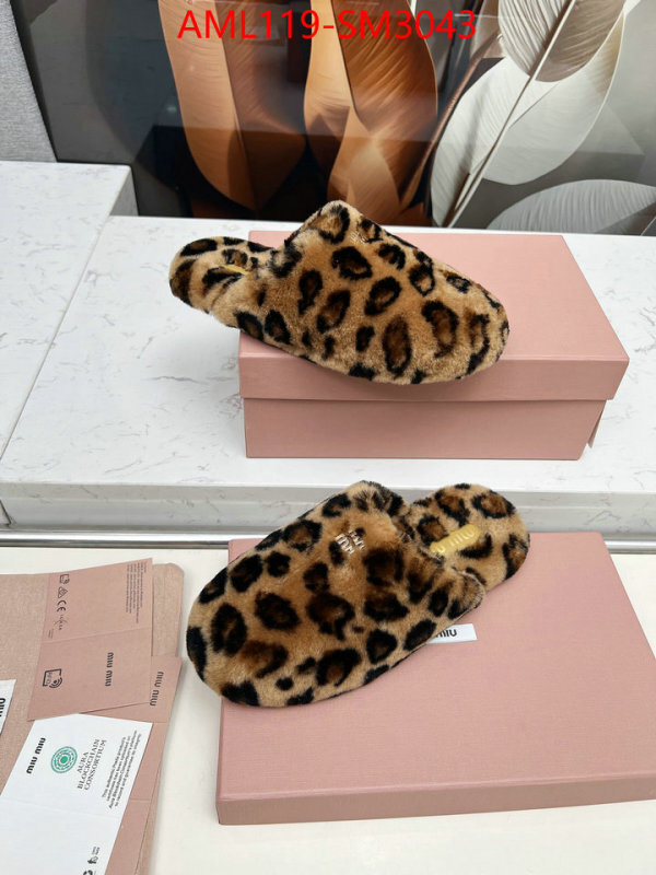 Women Shoes-Miu Miu what 1:1 replica ID: SM3043 $: 119USD