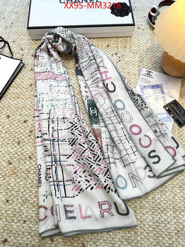 Scarf-Chanel replicas ID: MM3218 $: 95USD