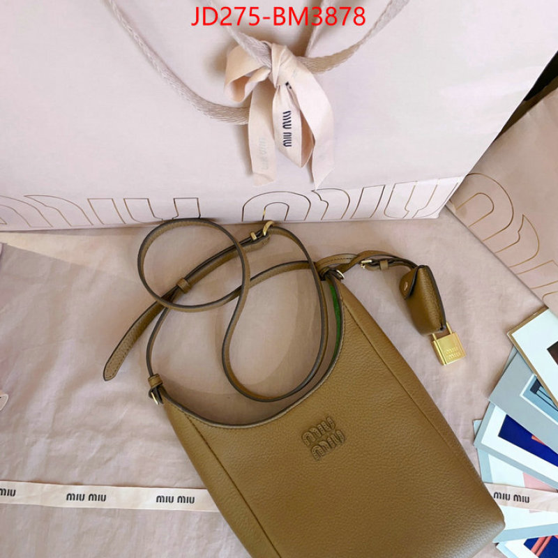 Miu Miu Bags(TOP)-Crossbody- ID: BM3878 $: 275USD,
