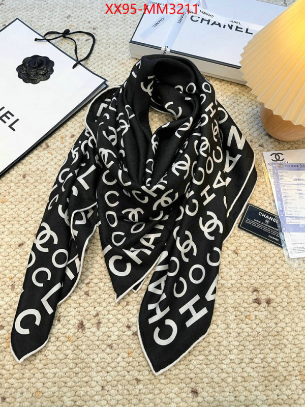 Scarf-Chanel cheap wholesale ID: MM3211 $: 95USD