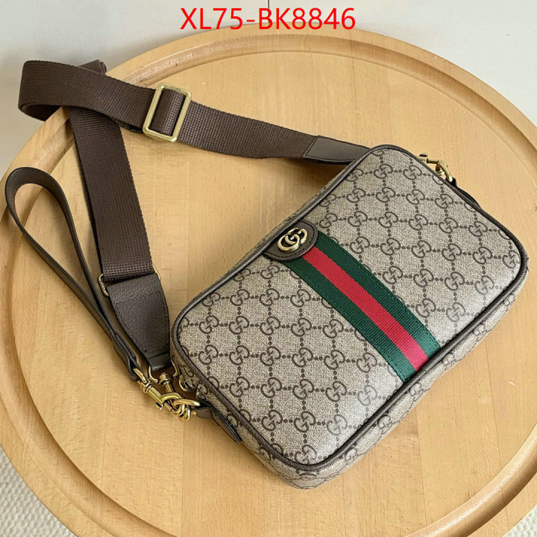 Gucci Bags(4A)-Crossbody- ID: BK8846 $: 75USD,
