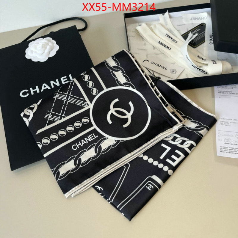 Scarf-Chanel best website for replica ID: MM3214 $: 55USD