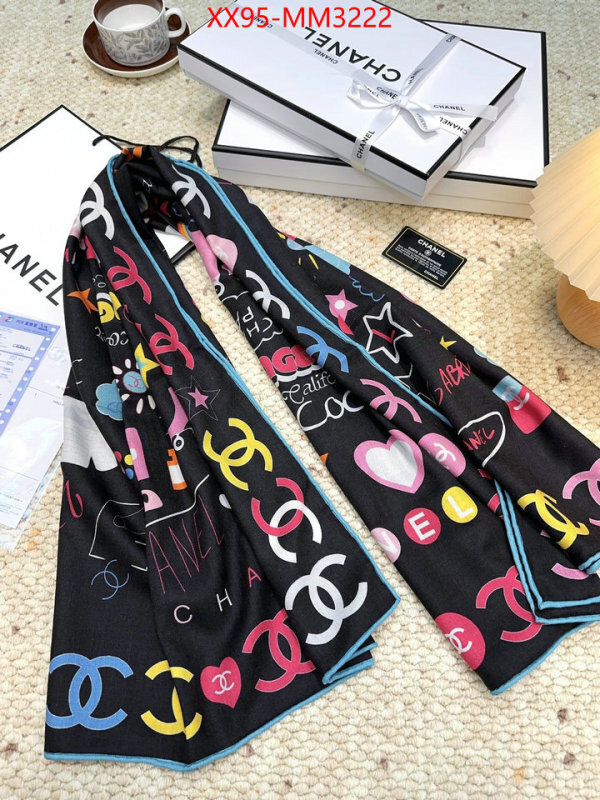 Scarf-Chanel what best replica sellers ID: MM3222 $: 95USD
