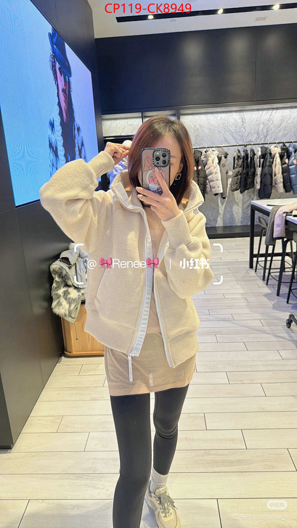 Clothing-Canada Goose ID: CK8949 $: 119USD