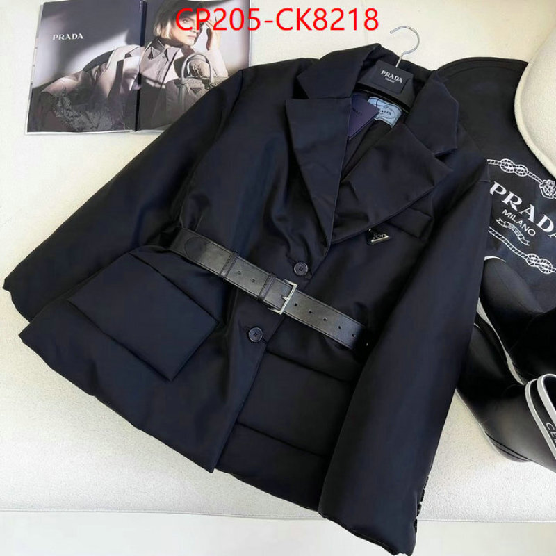 Down jacket Women-Prada luxury cheap replica ID: CK8218 $: 205USD