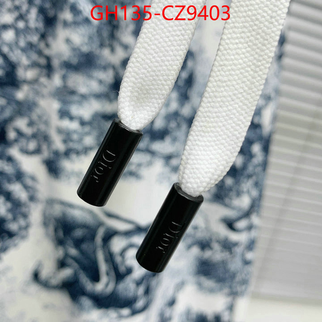 Clothing Set-Dior ID: CZ9403 $: 135USD