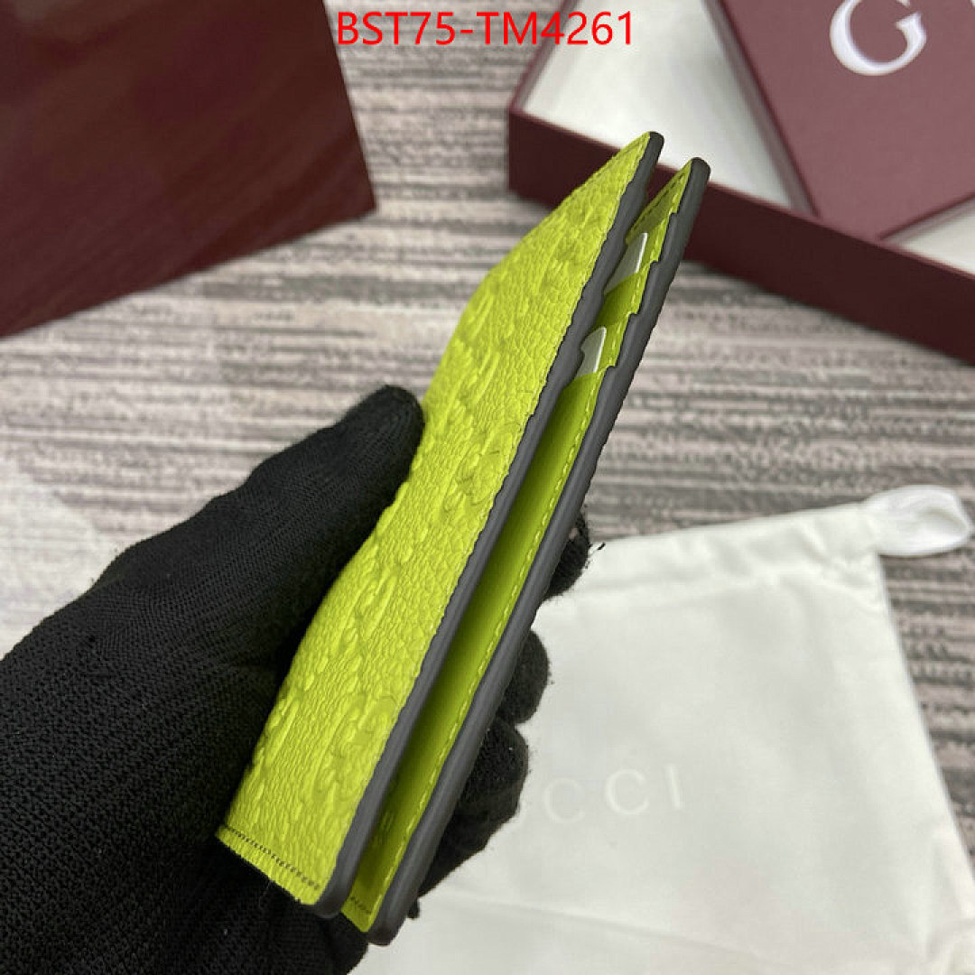 Gucci Bags(TOP)-Wallet- ID: TM4261 $: 75USD,