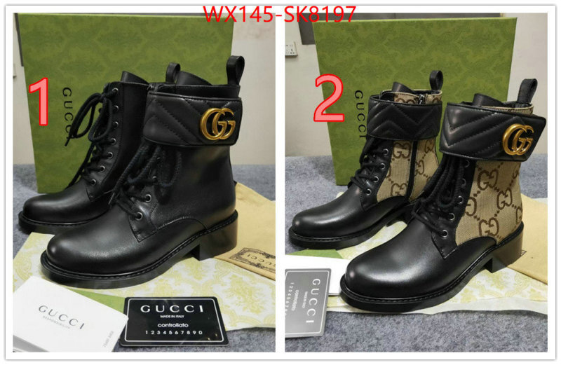 Women Shoes-Gucci the top ultimate knockoff ID: SK8197 $: 145USD