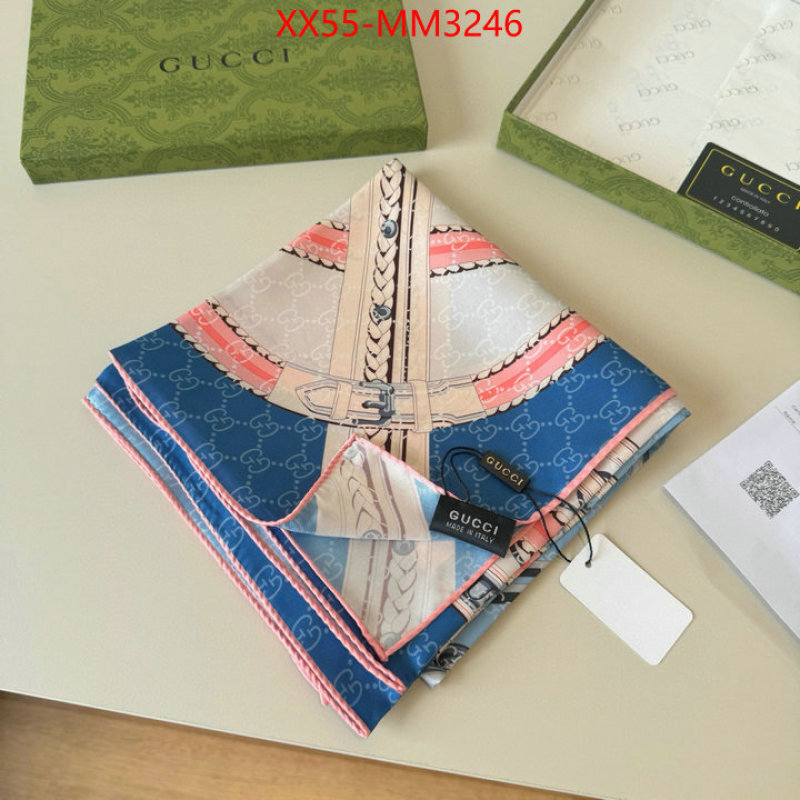 Scarf-Gucci outlet 1:1 replica ID: MM3246 $: 55USD