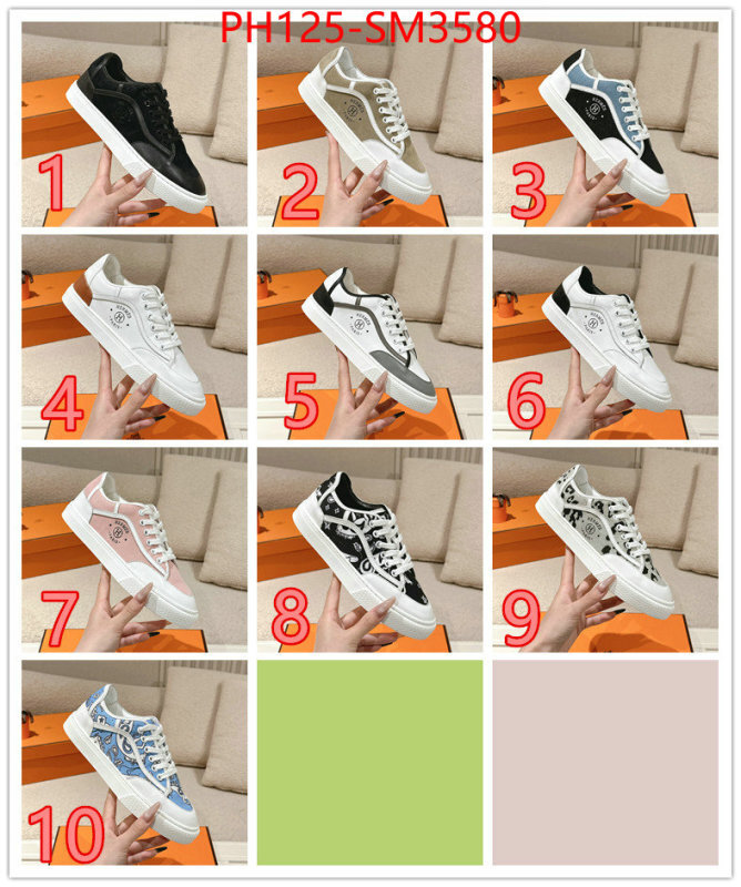 Men Shoes-Hermes ID: SM3580 $: 125USD