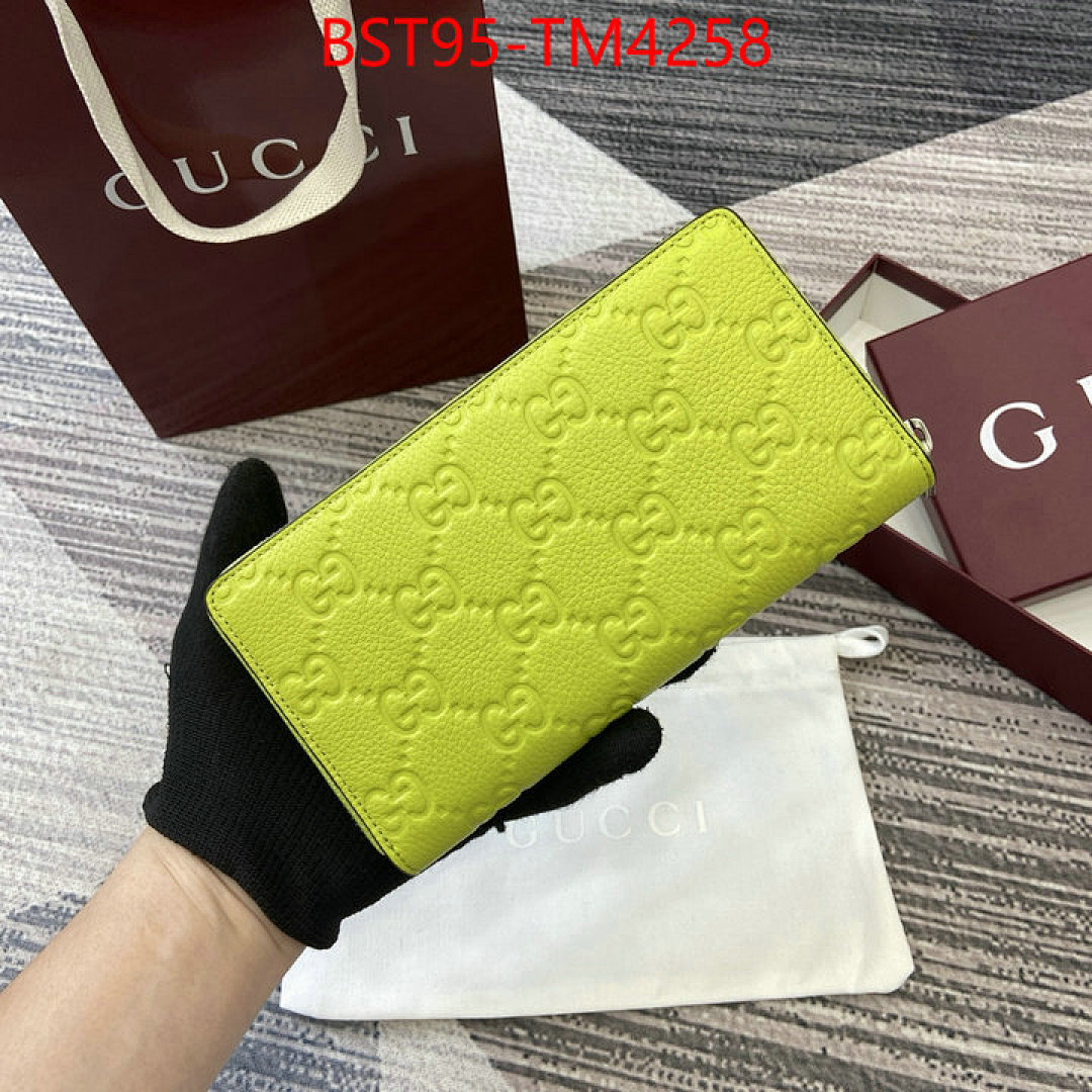 Gucci Bags(TOP)-Wallet- ID: TM4258 $: 95USD,