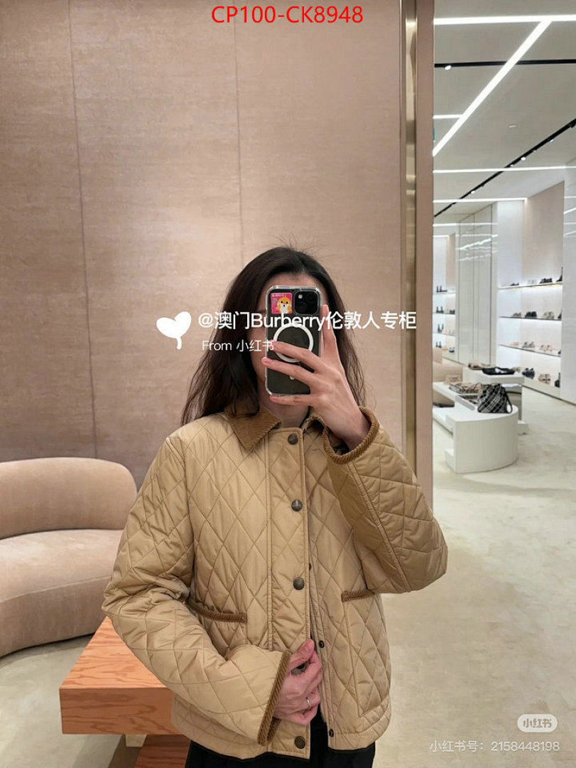 Down jacket Women-Burberry ID: CK8948 $: 100USD