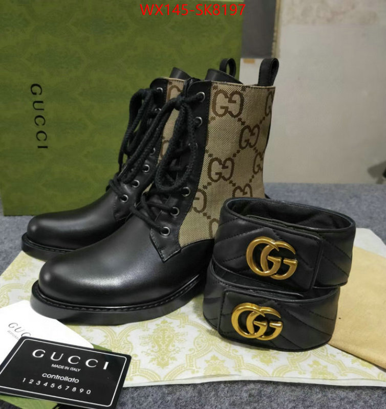 Women Shoes-Gucci the top ultimate knockoff ID: SK8197 $: 145USD