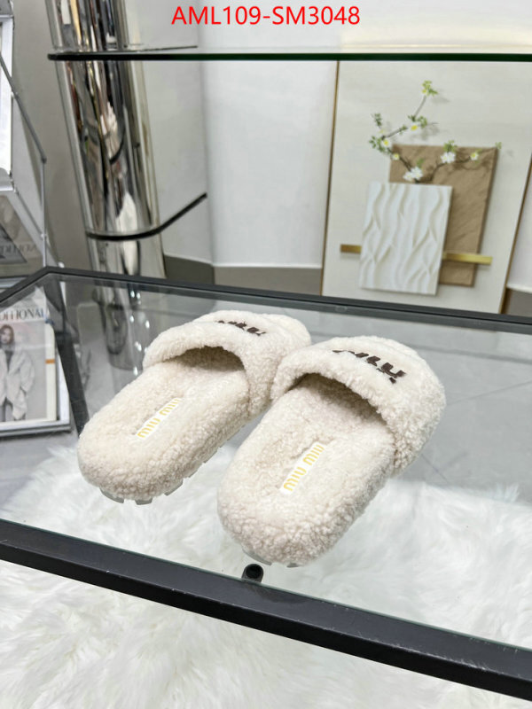 Women Shoes-Miu Miu high quality 1:1 replica ID: SM3048 $: 109USD