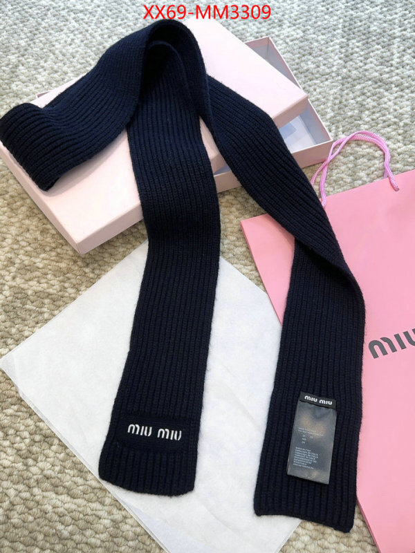 Scarf-Miu Miu quality aaaaa replica ID: MM3309 $: 69USD