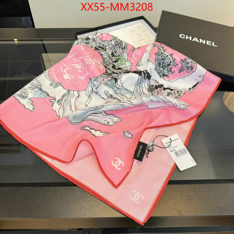 Scarf-Chanel buy 1:1 ID: MM3208 $: 55USD