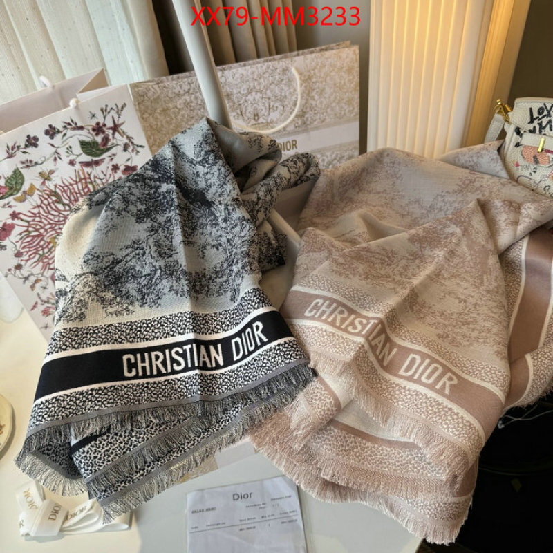 Scarf-Dior fashion replica ID: MM3233 $: 79USD