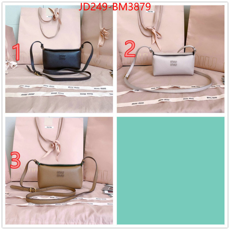 Miu Miu Bags(TOP)-Crossbody- ID: BM3879 $: 249USD,