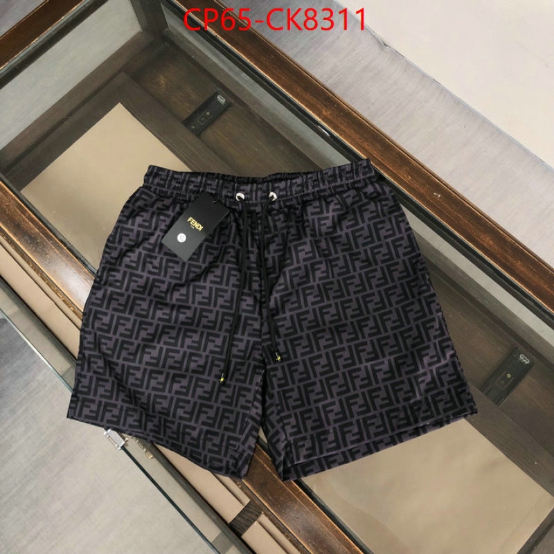Beach Shorts-Fendi can you buy knockoff ID: CK8311 $: 65USD
