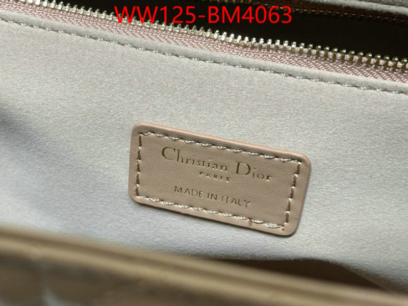 Dior Bags(4A)-Lady- ID: BM4063 $: 125USD,