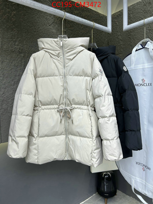 Down jacket Women-Moncler buy aaaaa cheap ID: CM3472 $: 195USD