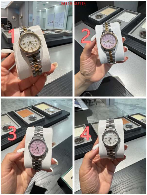 Watch(4A)-Gucci new designer replica ID: SU115 $: 119USD