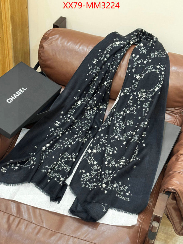 Scarf-Chanel shop ID: MM3224 $: 79USD