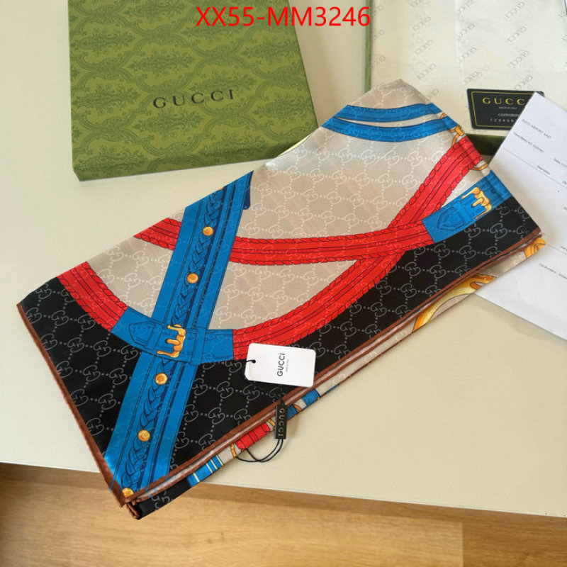 Scarf-Gucci outlet 1:1 replica ID: MM3246 $: 55USD