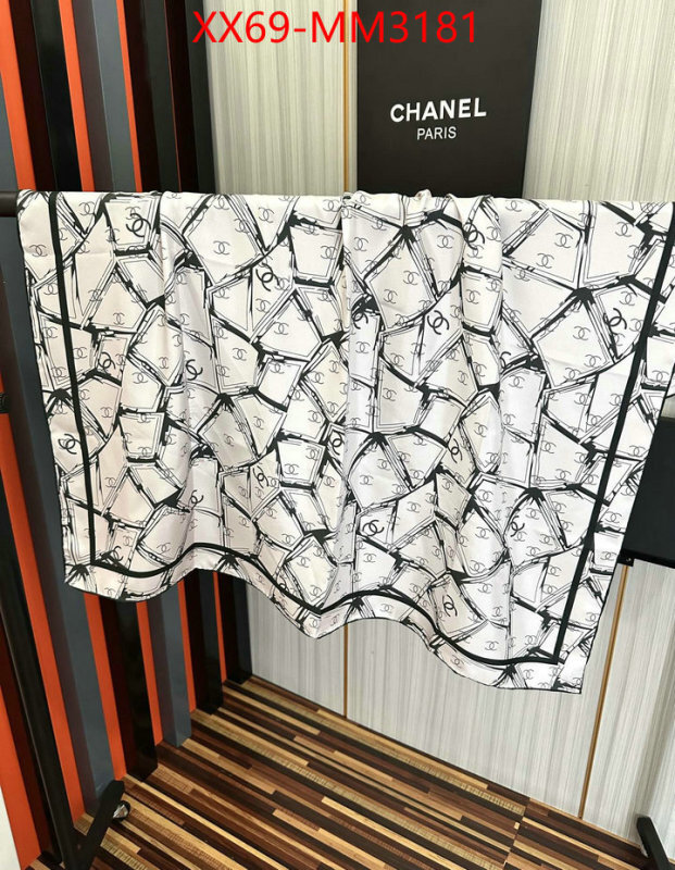 Scarf-Chanel high quality happy copy ID: MM3181 $: 69USD