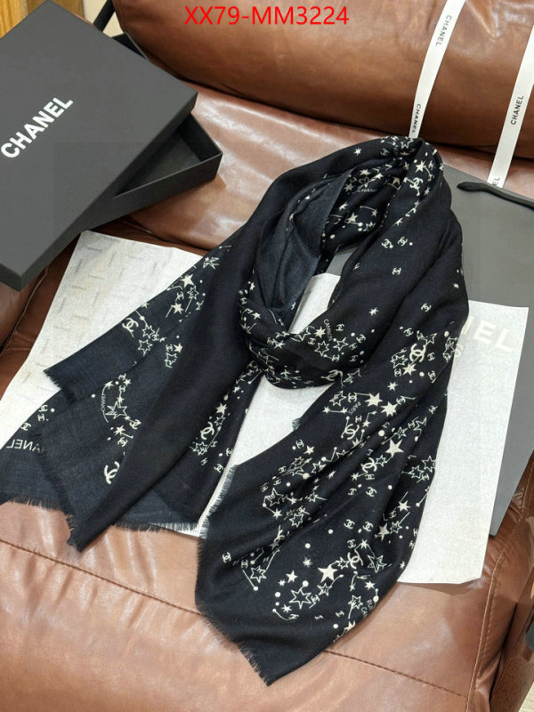 Scarf-Chanel shop ID: MM3224 $: 79USD