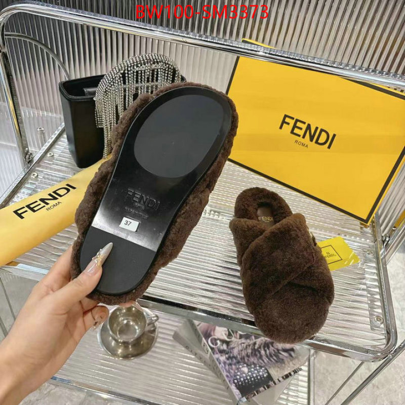 Women Shoes-Fendi 2024 replica wholesale cheap sales online ID: SM3373 $: 100USD