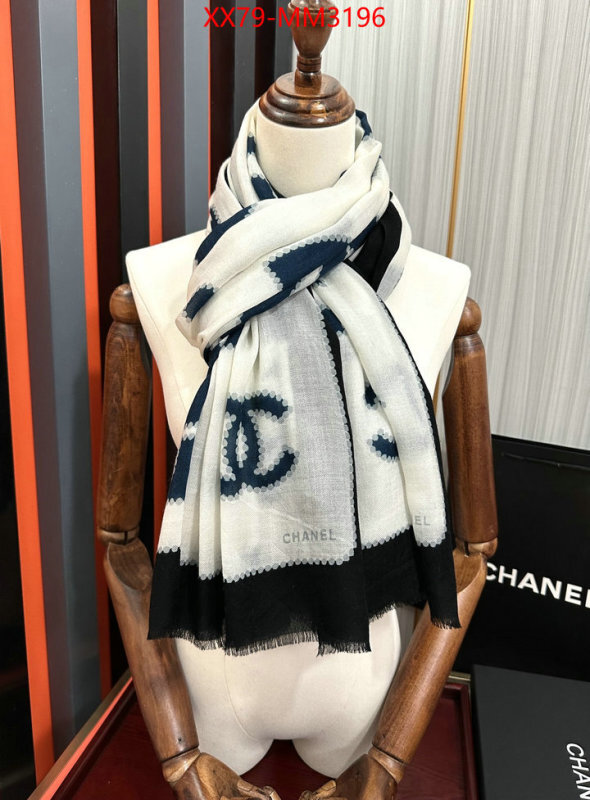 Scarf-Chanel what's the best to buy replica ID: MM3196 $: 79USD