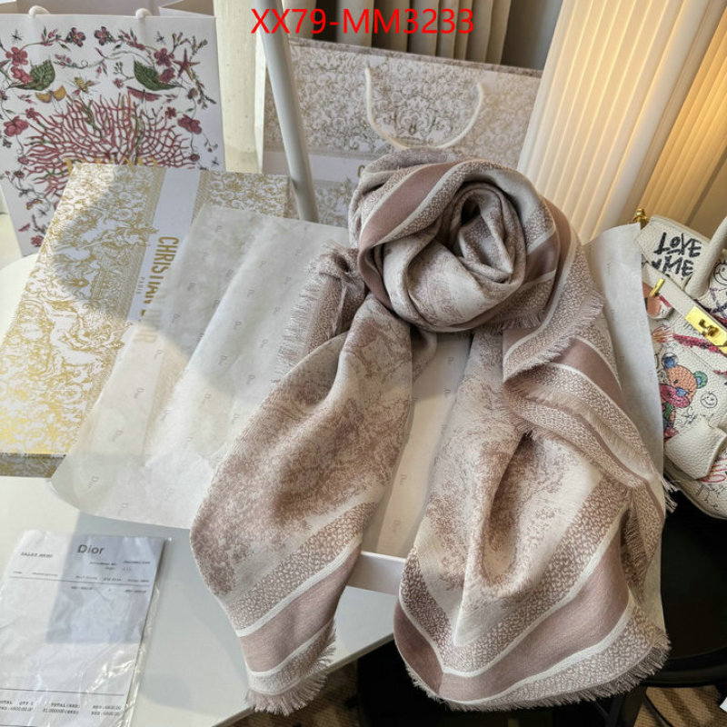 Scarf-Dior fashion replica ID: MM3233 $: 79USD