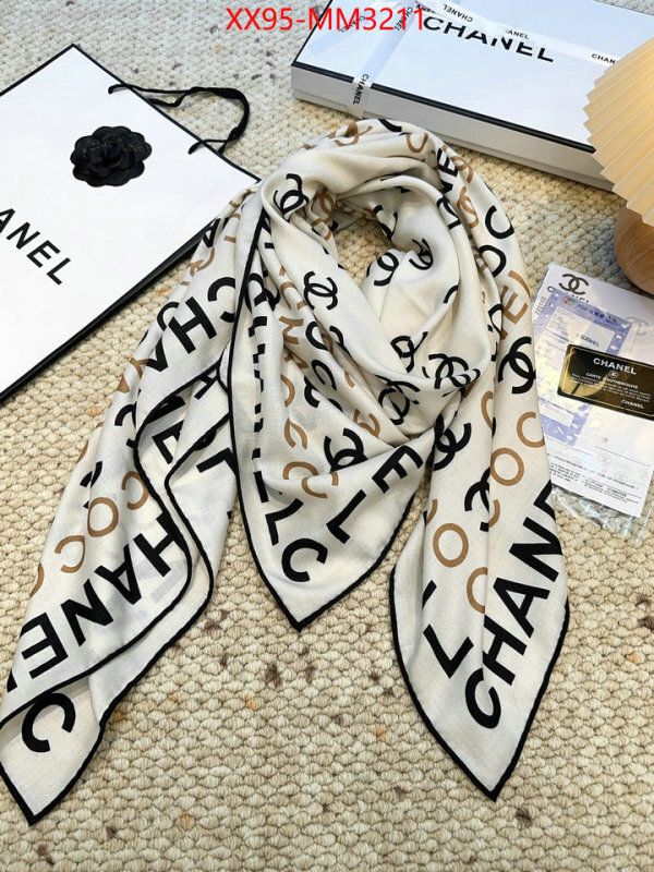 Scarf-Chanel cheap wholesale ID: MM3211 $: 95USD