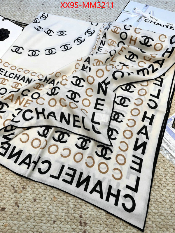 Scarf-Chanel cheap wholesale ID: MM3211 $: 95USD