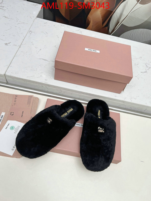 Women Shoes-Miu Miu what 1:1 replica ID: SM3043 $: 119USD