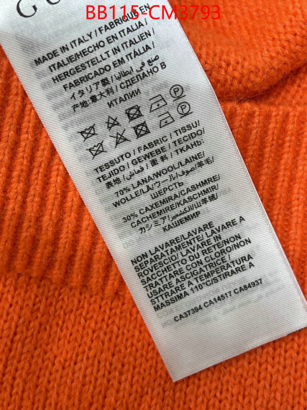 Clothing-Gucci ID: CM3793 $: 115USD