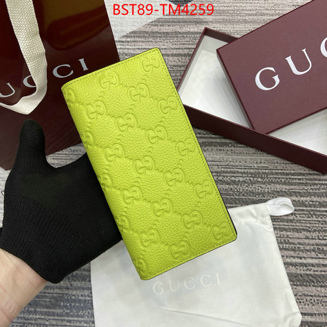 Gucci Bags(TOP)-Wallet- ID: TM4259 $: 89USD,