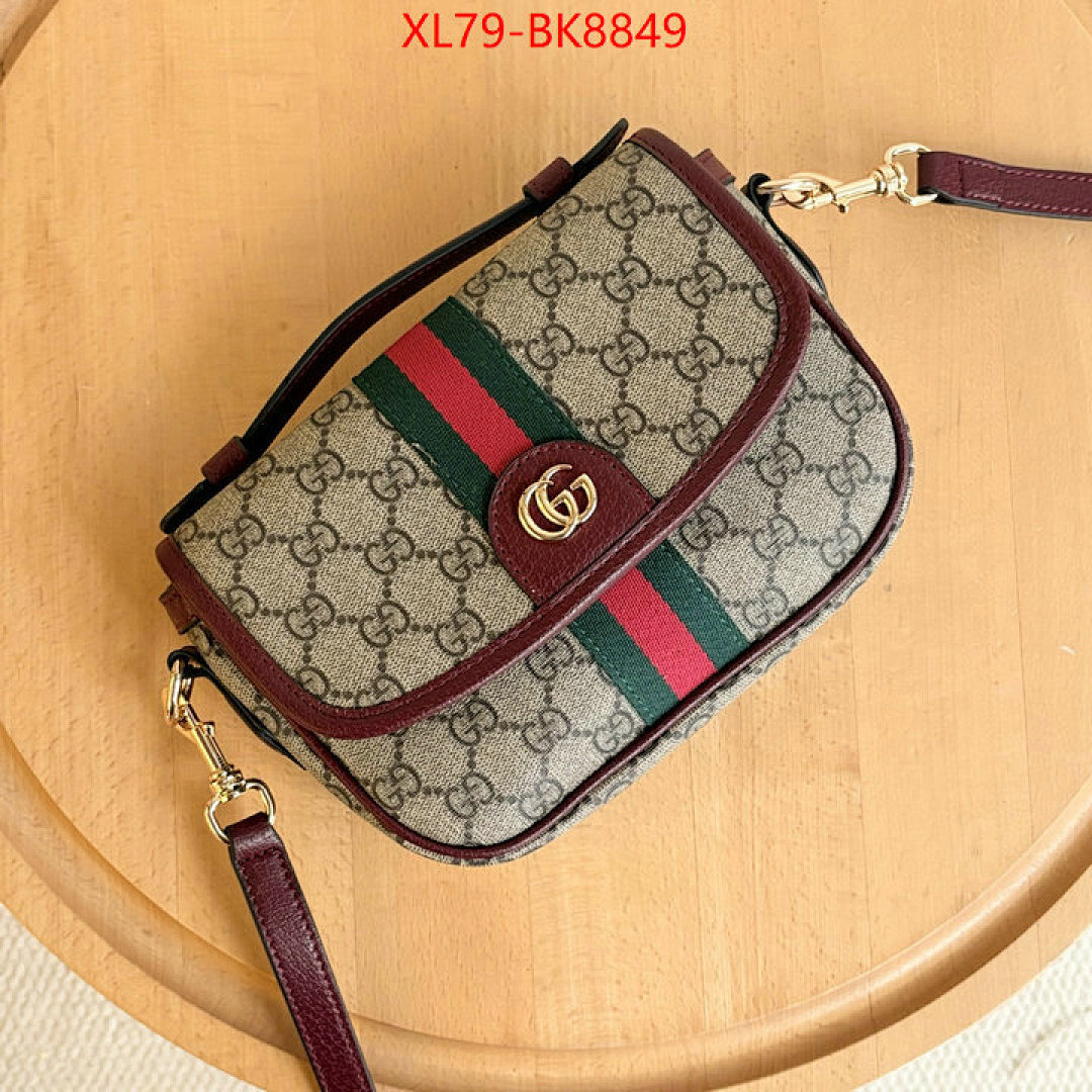 Gucci Bags(4A)-Crossbody- ID: BK8849 $: 79USD,