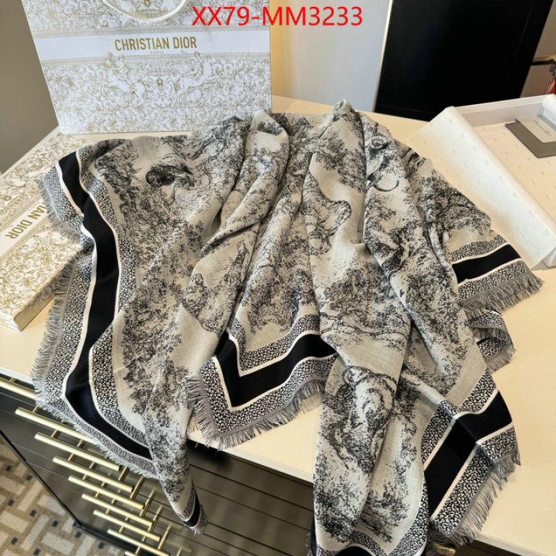 Scarf-Dior fashion replica ID: MM3233 $: 79USD