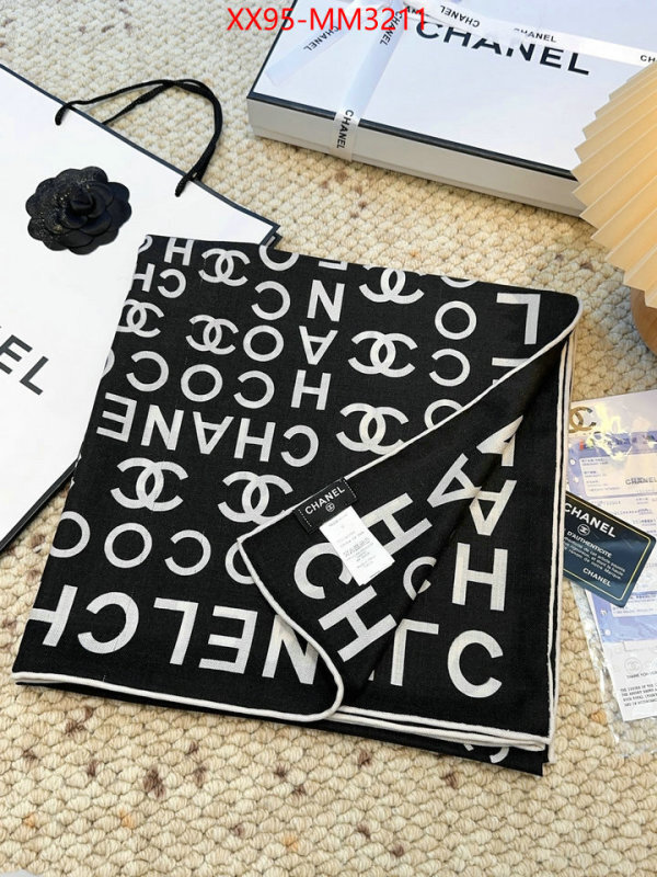 Scarf-Chanel cheap wholesale ID: MM3211 $: 95USD