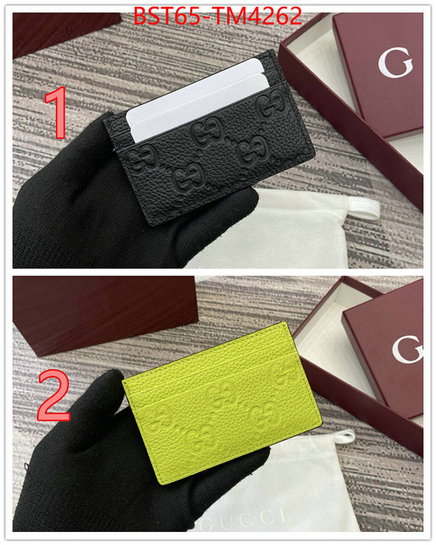 Gucci Bags(TOP)-Wallet- ID: TM4262 $: 65USD,