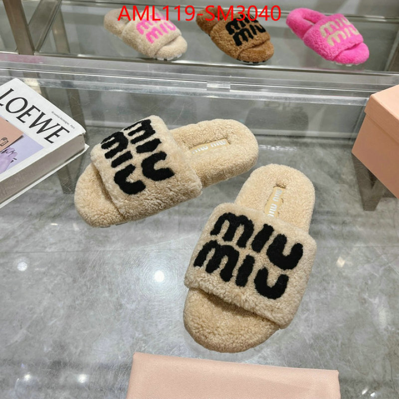 Women Shoes-Miu Miu cheap high quality replica ID: SM3040 $: 119USD