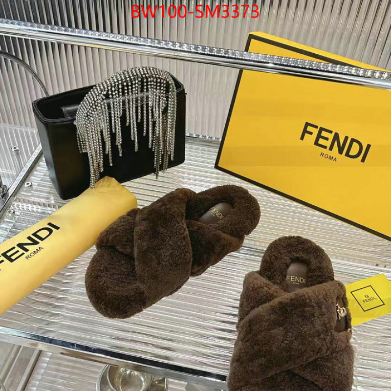 Women Shoes-Fendi 2024 replica wholesale cheap sales online ID: SM3373 $: 100USD