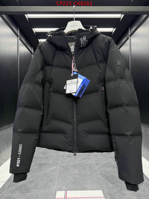 Down jacket Men-Moncler aaaaa replica designer ID: CK8263 $: 225USD
