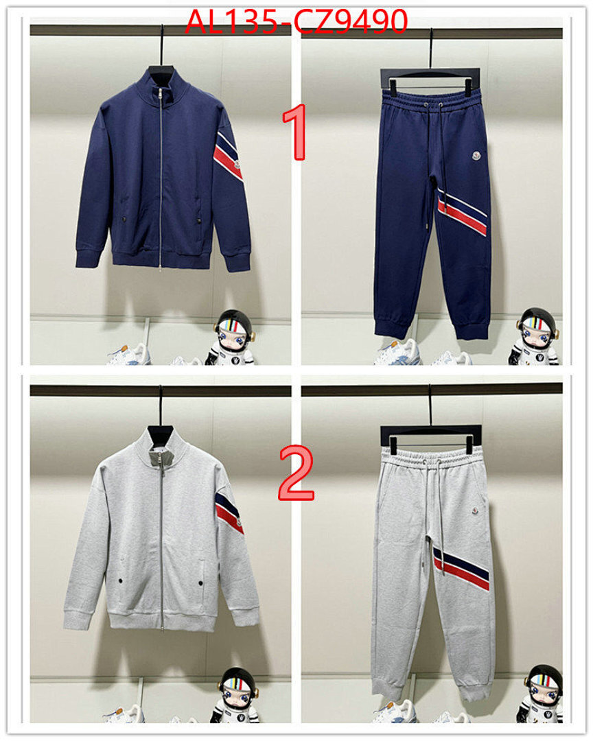 Clothing Set-Moncler ID: CZ9490 $: 135USD