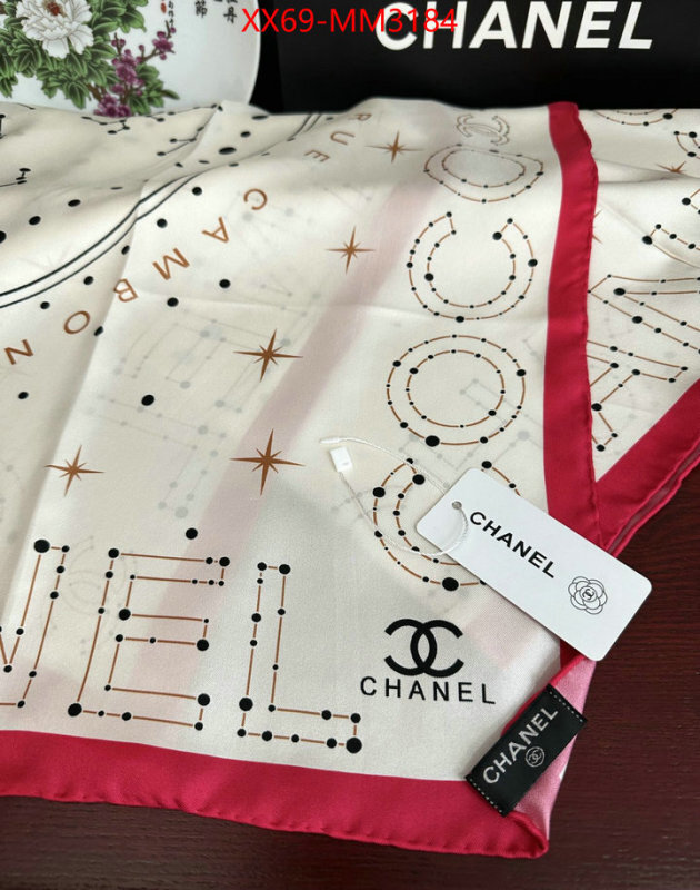 Scarf-Chanel high quality designer replica ID: MM3184 $: 69USD