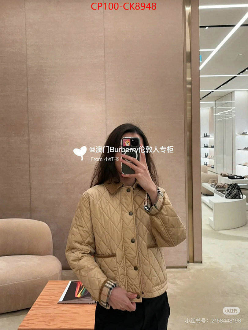 Down jacket Women-Burberry ID: CK8948 $: 100USD